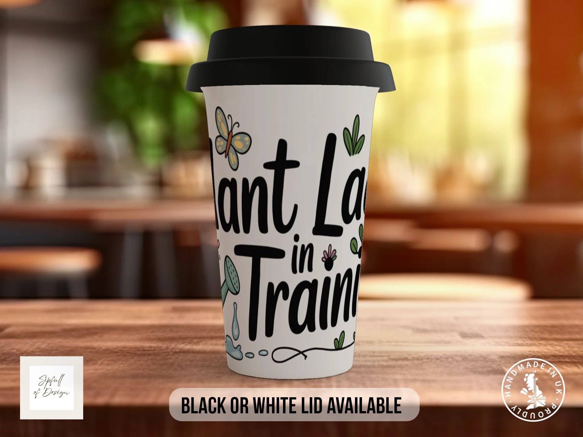 Plant Lady in Training Mug | Funny Houseplant Gift Travel Mug