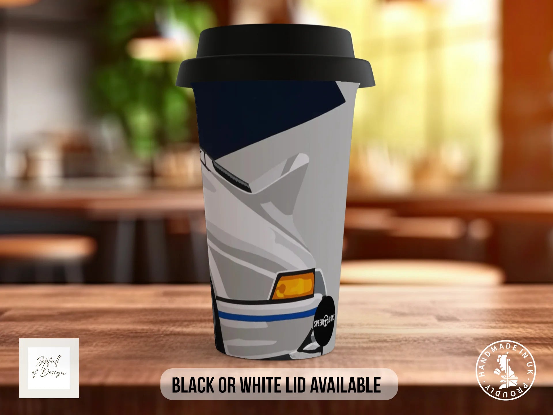 Porsche 911 RS Mug | Joel Clark Signature Automotive Design Travel Mug