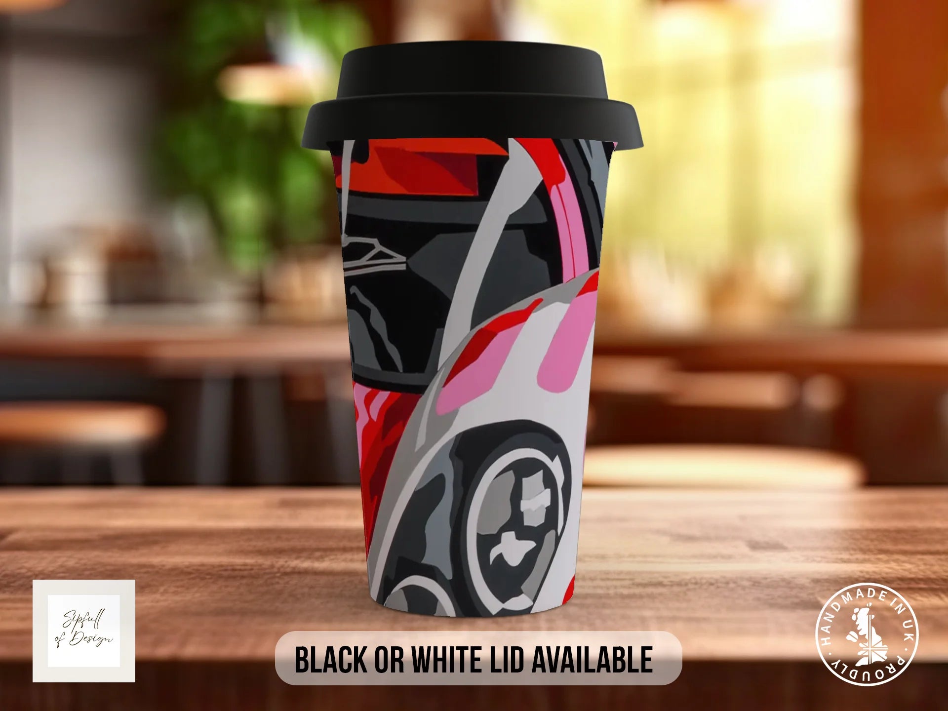 Porsche 917 No.23 Le Mans 1970 Mug | Salzburg | Joel Clark Signature Travel Mug
