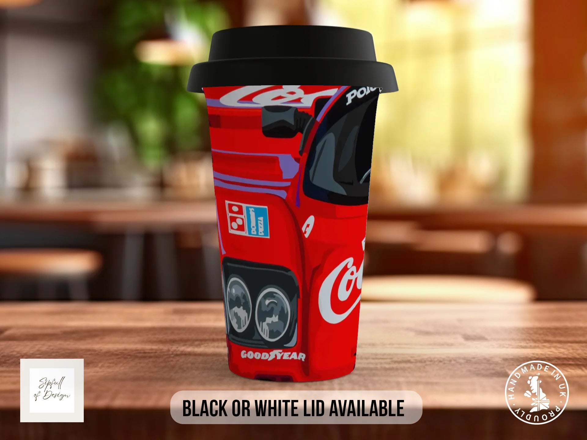 Porsche 962C Coca-Cola No.5 Mug | Joel Clark Signature | Edition 3 Travel Mug