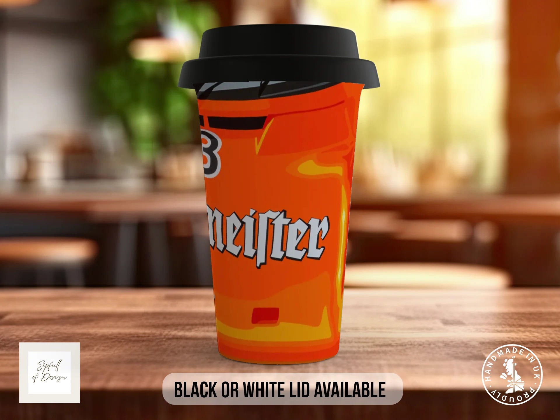Black / Polymer / Travel Mug