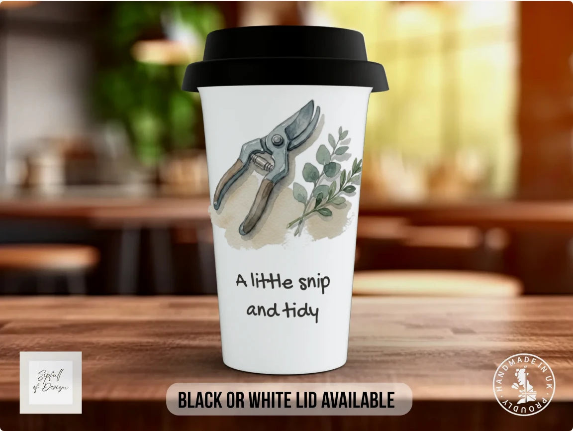 Black / Polymer / Travel Mug