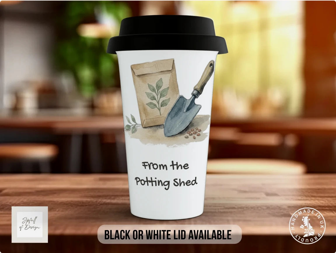 Black / Polymer / Travel Mug