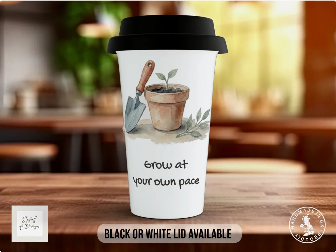 Black / Polymer / Travel Mug