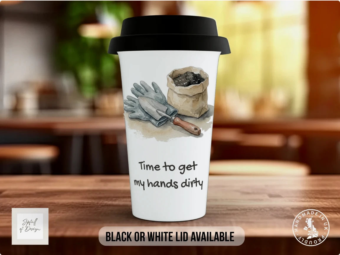 Black / Polymer / Travel Mug