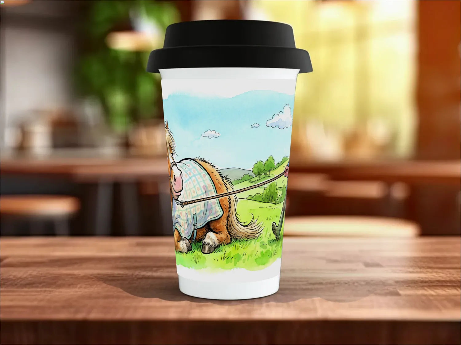 Retired Racehorse Mug | Ex-Racehorse Lover Gift Travel Mug