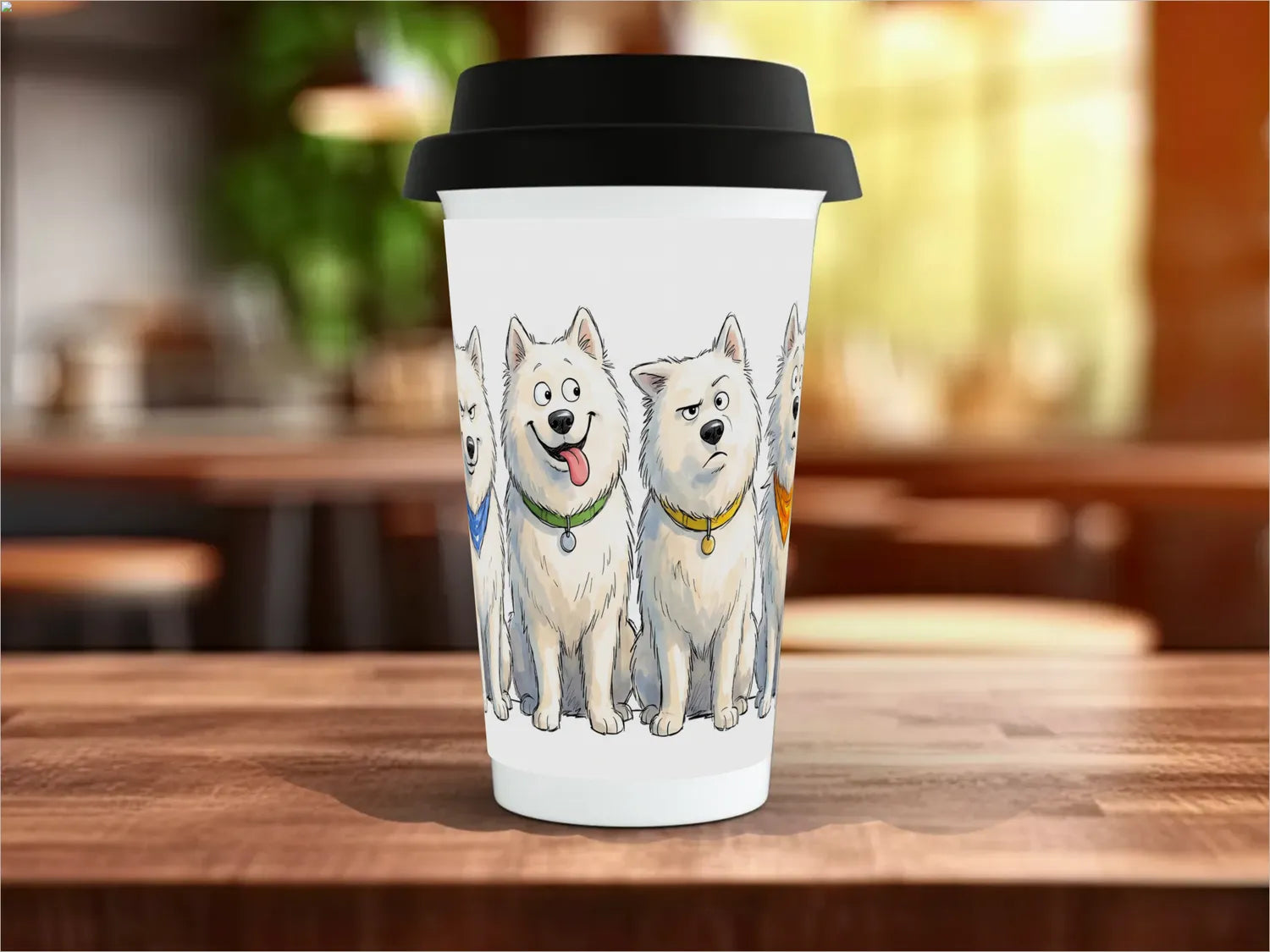 Black / Polymer / Travel Mug