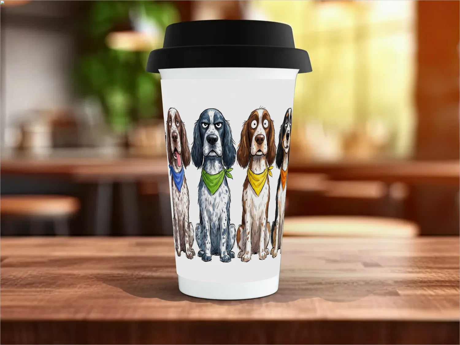 Black / Polymer / Travel Mug