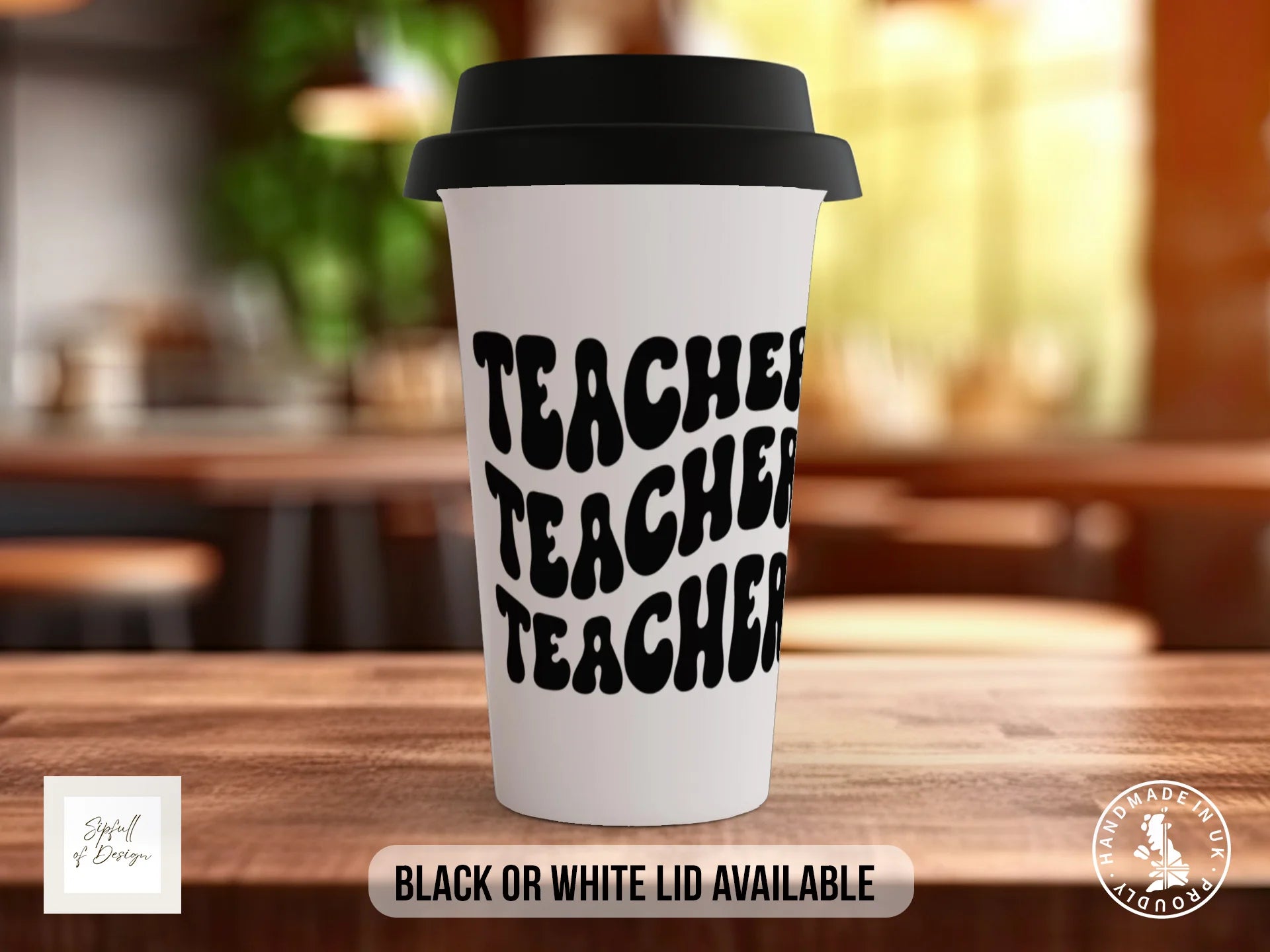 Teacher Teacher Teacher Retro Mug | Retro Teacher Gift Travel Mug