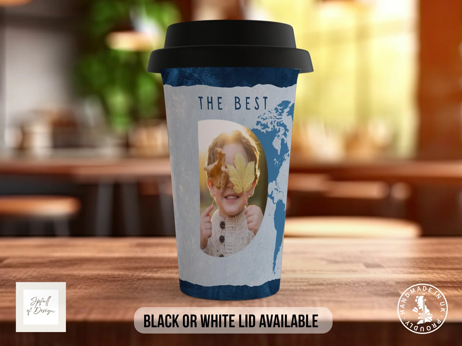Black / Polymer / Travel Mug
