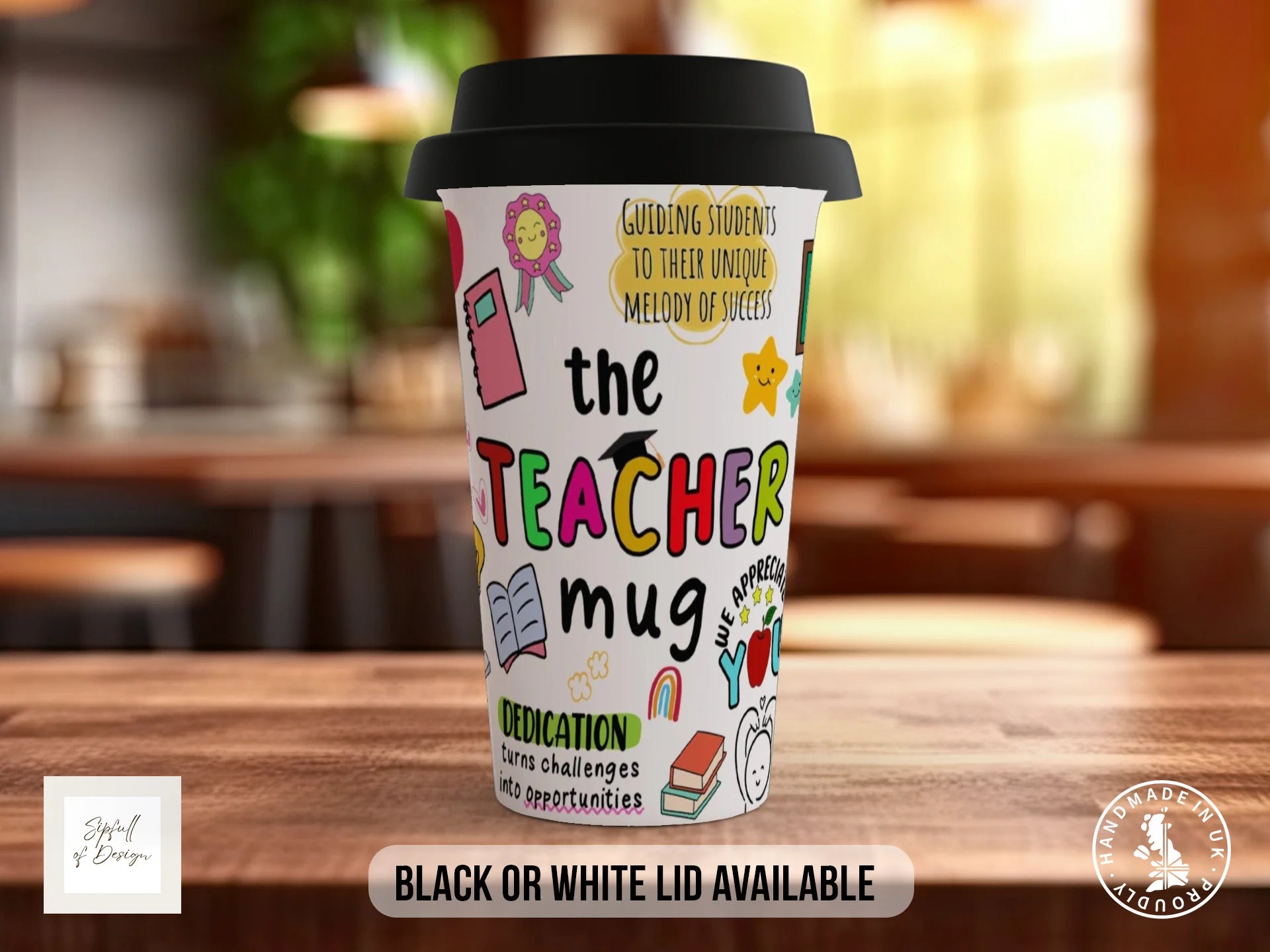 The Teacher Mug | Appreciation Gift for Teachers Travel Mug
