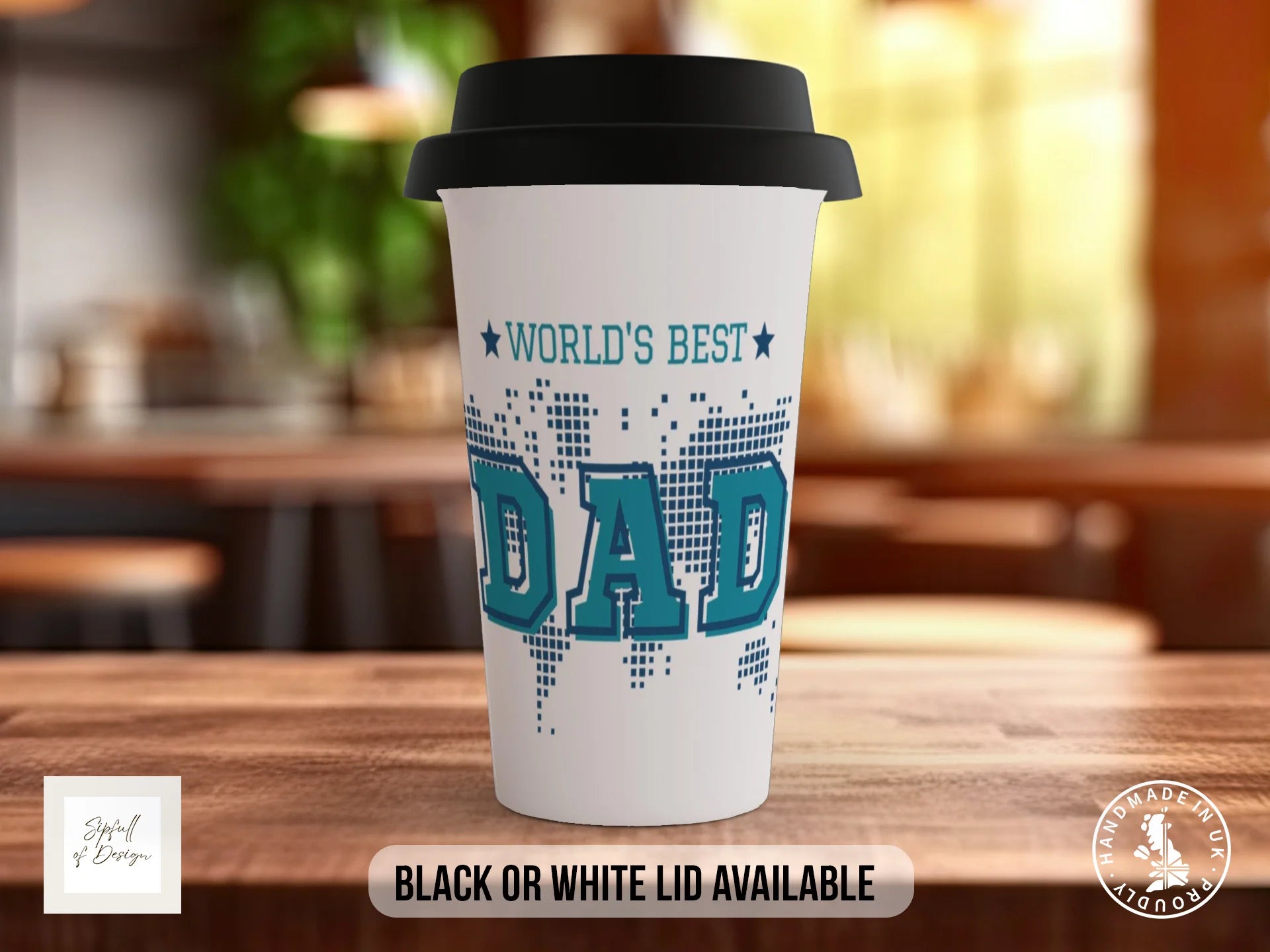 World's Best Dad Mug | Father's Day Gift Travel Mug