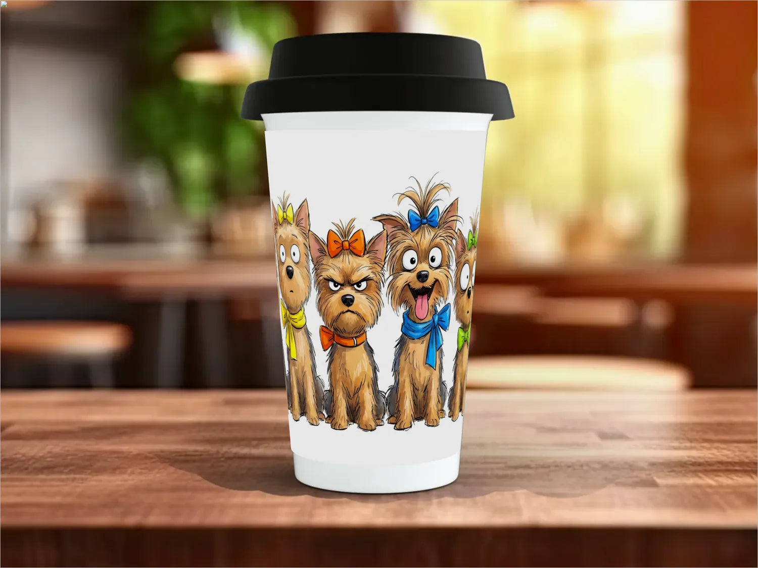 Black / Polymer / Travel Mug