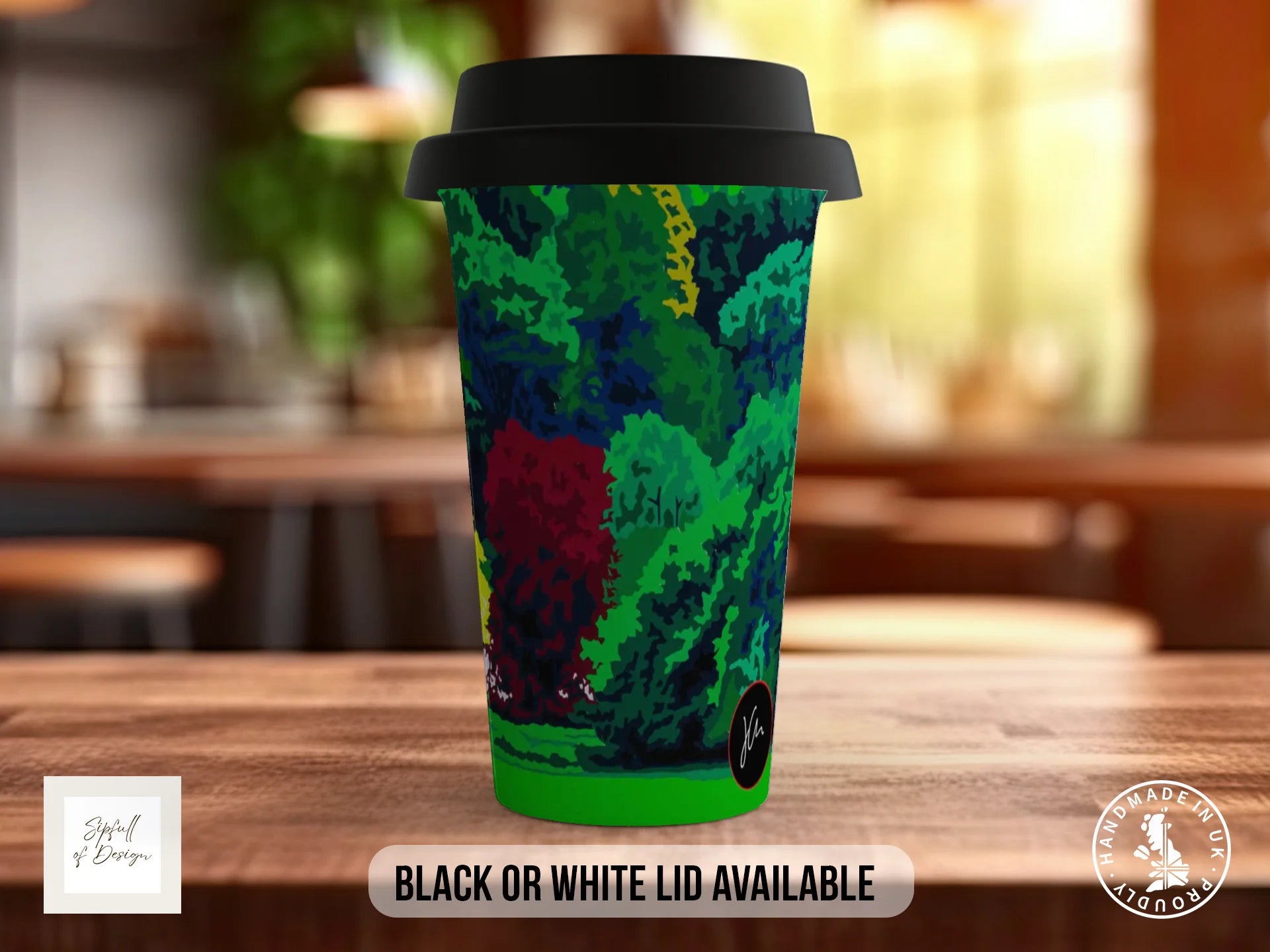 Yorkshire Sculpture Park Mug | Joel Clark Signature Art Travel Mug