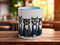Tuxedo Cats Mug | Funny Black & White Cat Lover Gift