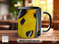 Aston Martin Valkyrie Signature Mug – Joel Clark artwork, right view