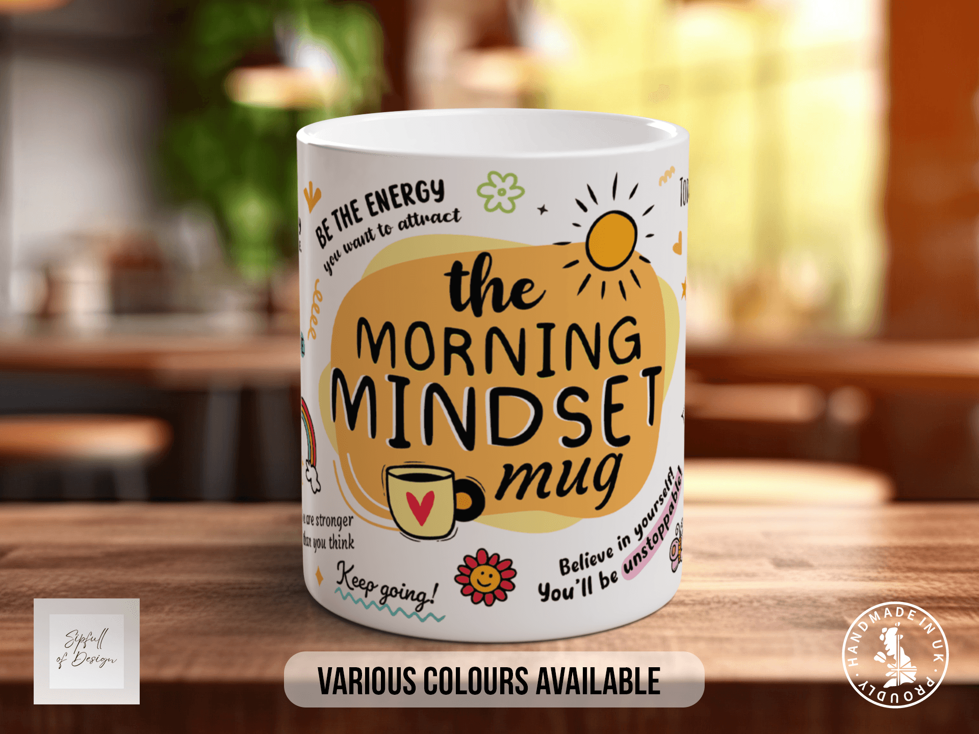 Morning Mindset Mug - Sipfull of Design