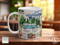 Van Life Camper Mug | Campervan Gift for Adventure Lovers