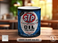 STP Oil Treatment Mug | Vintage Retro Motorsport Gift