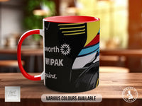 Williams Martini Signature Mug – Joel Clark artwork, left view