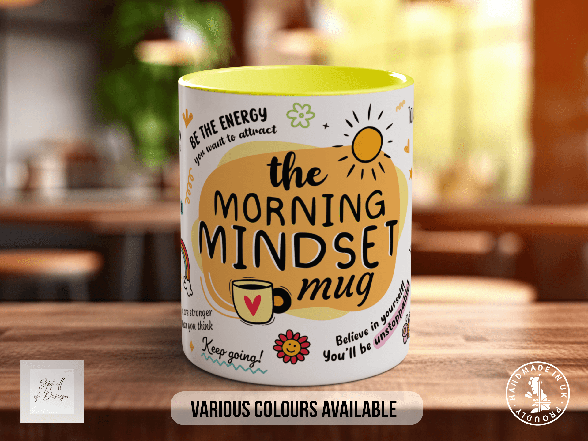 Morning Mindset Mug - Sipfull of Design