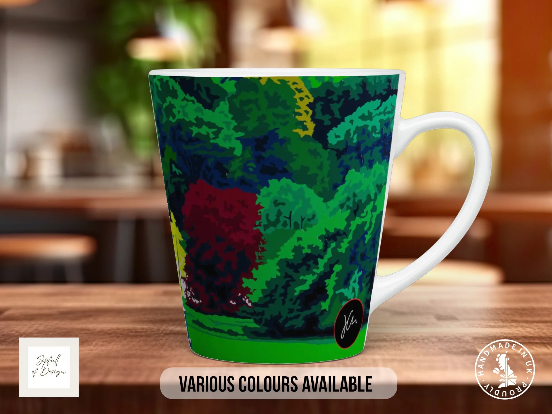 Yorkshire Sculpture Park Mug | Joel Clark Signature Art 12oz Latte